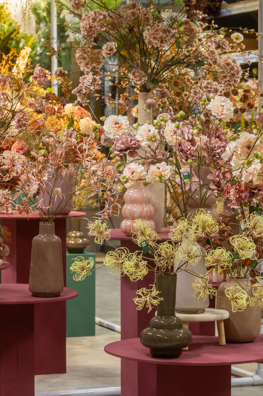 Nieuwe collectie zijden bloemen