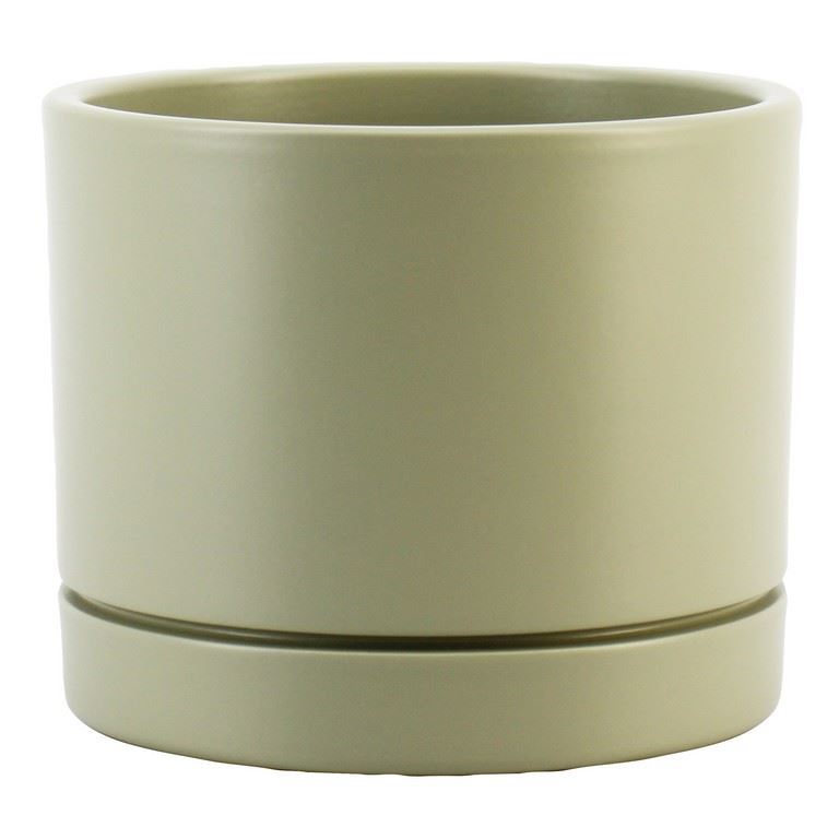 Pot Lynn d12 h10cm kaki mat