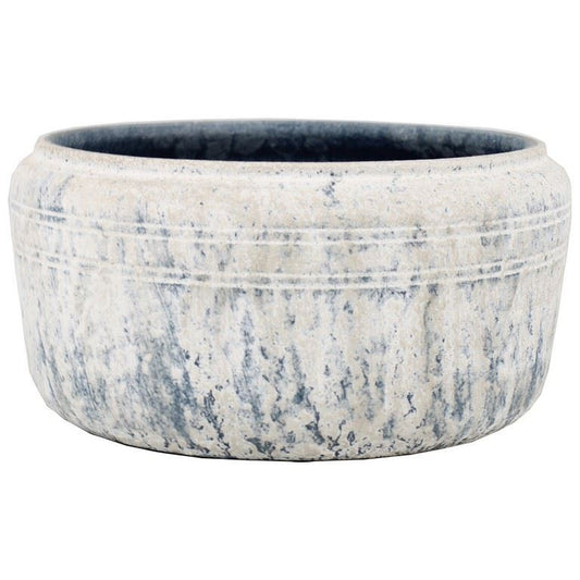 Schaal Milou d34 h15cm wit