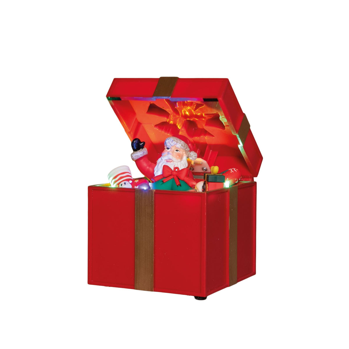 BEW KADO KERSTMAN 3AA DC 20CM GEKL