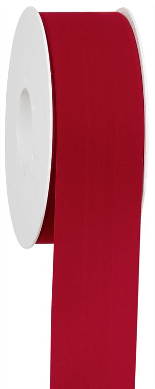 Velluto 40mm. rood 20m.