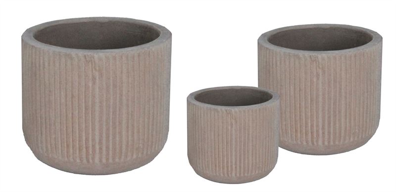Brown Vert. Rib Cylinder S3 D22/37H