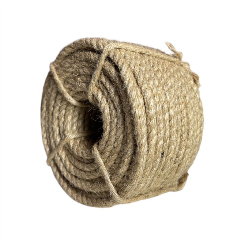 Touw jute 10mmx25mtr naturel