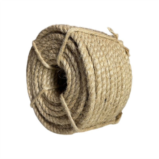 Touw jute 10mmx25mtr naturel