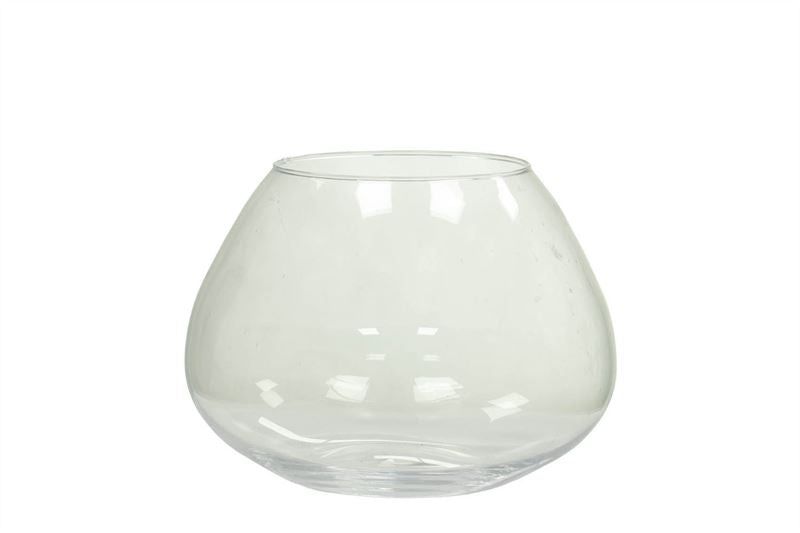 Glas John D.12,5 H.16,5cm. Hot cut
