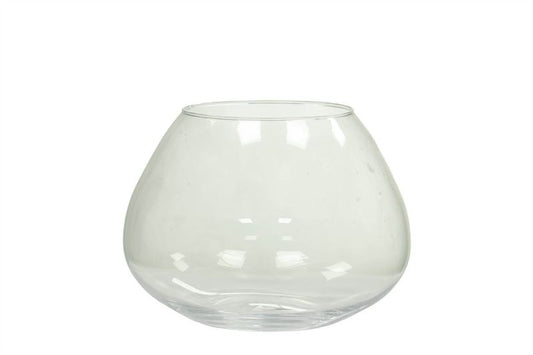 Glas John D.12,5 H.16,5cm. Hot cut