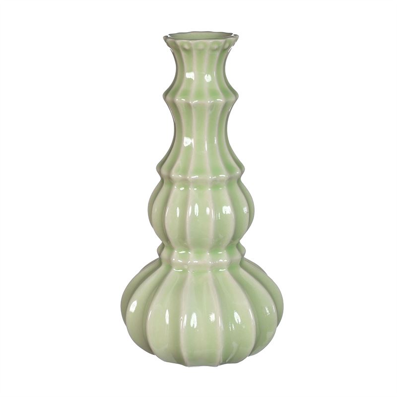 Vase Delphi D.10,3 x h.20 cm grn