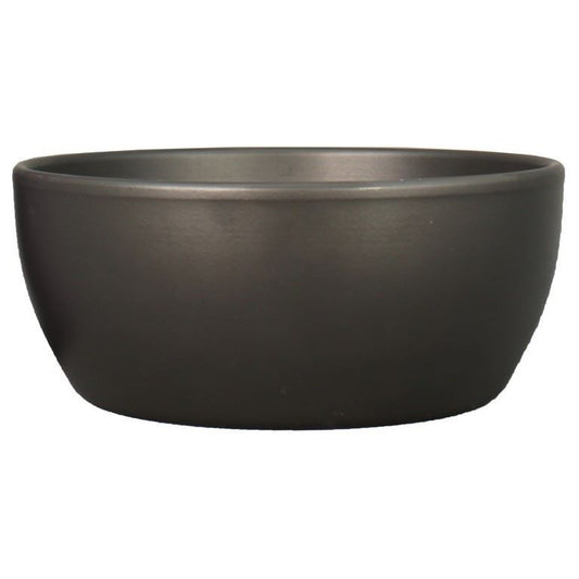 Schaal Boule d22.5 h9.5cm antraciet