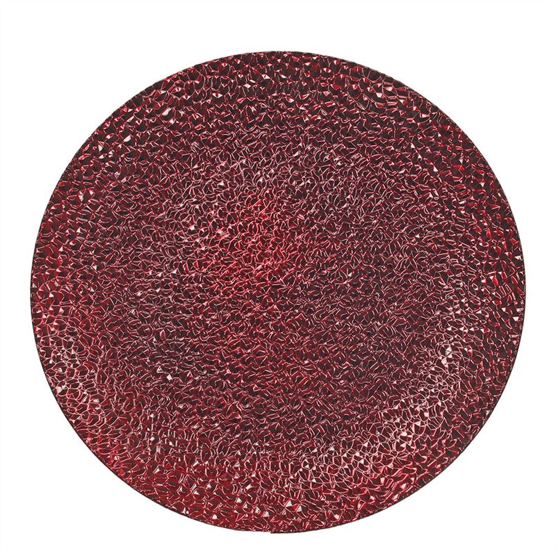 Bord Kay D.33/H.2cm rood