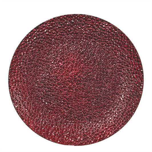 Bord Kay D.33/H.2cm rood