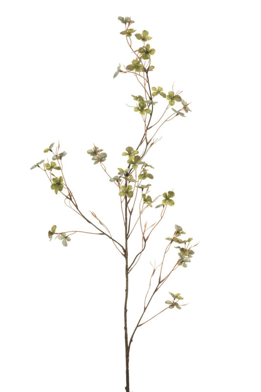 Hydrangea blossom spray green 110cm