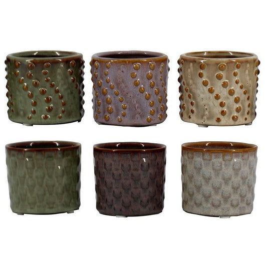 Pot Havana d7.2 h6.3cm 6ass