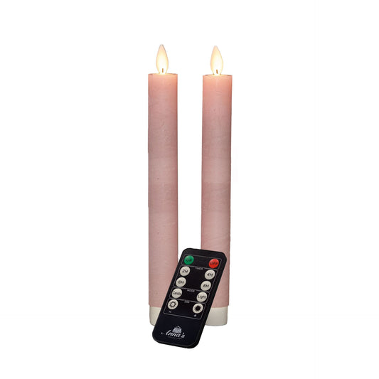 DINERK  VLAM BO AFST H23CM ROZE 2ST