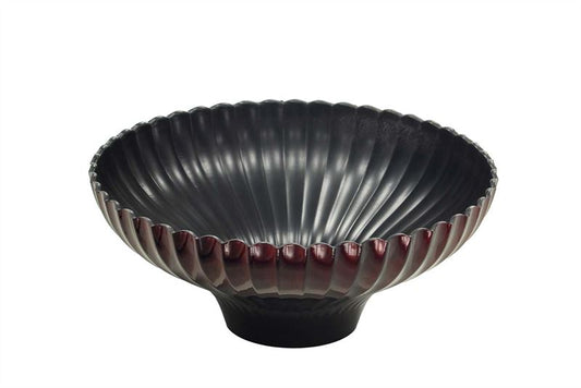 Pot Laar plastic ribbel D.24/H.10cm