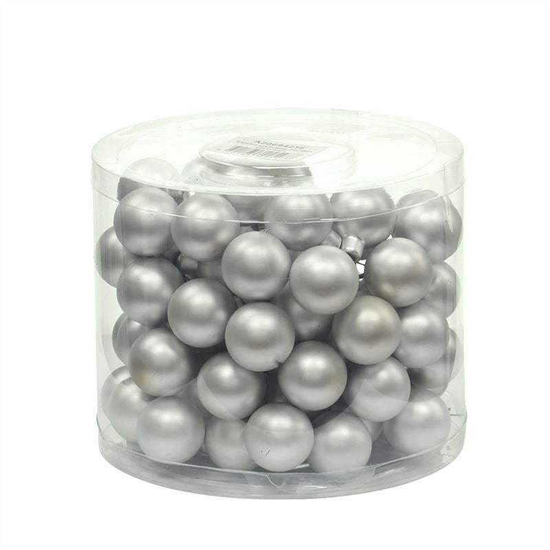 Glasbal 30mm zlvr mat. op dr.72st.