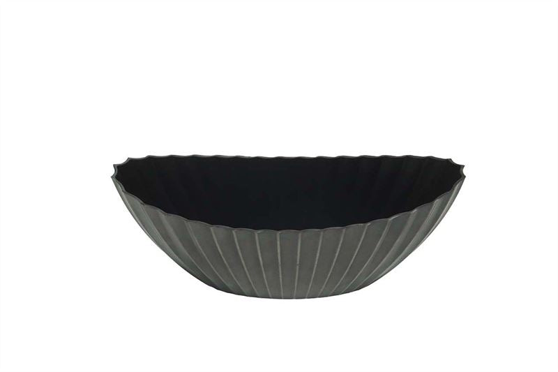 Pot Soof plastic ribbel 36x15x14cm