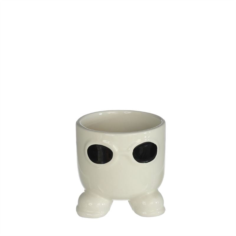 Pot Sunshine D.7 h.7 cm creme