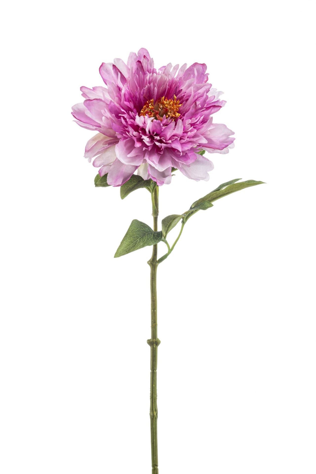 Peony spray lt purple 58cm