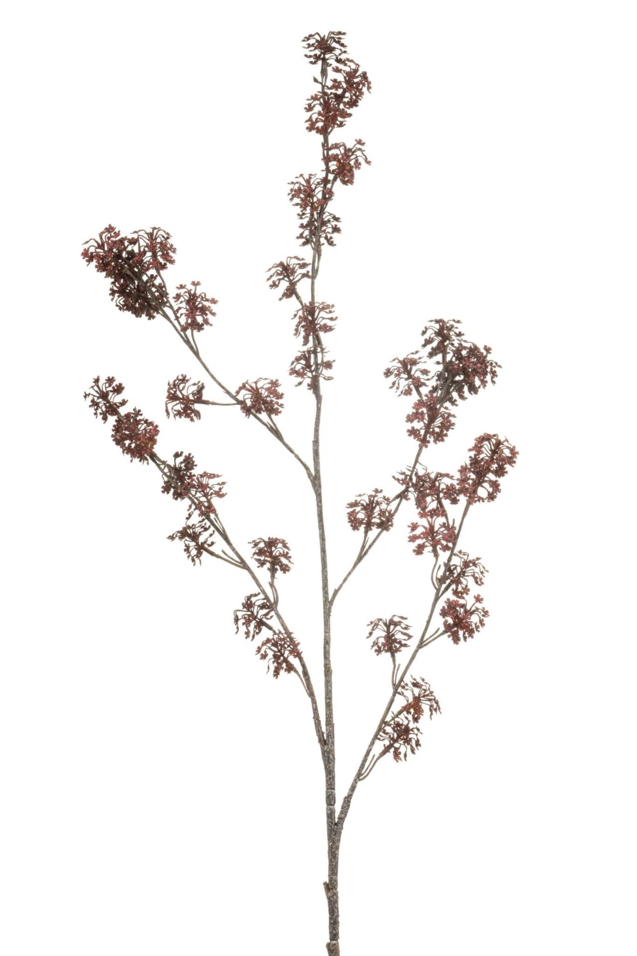 Flower mini spray burgundy 100cm