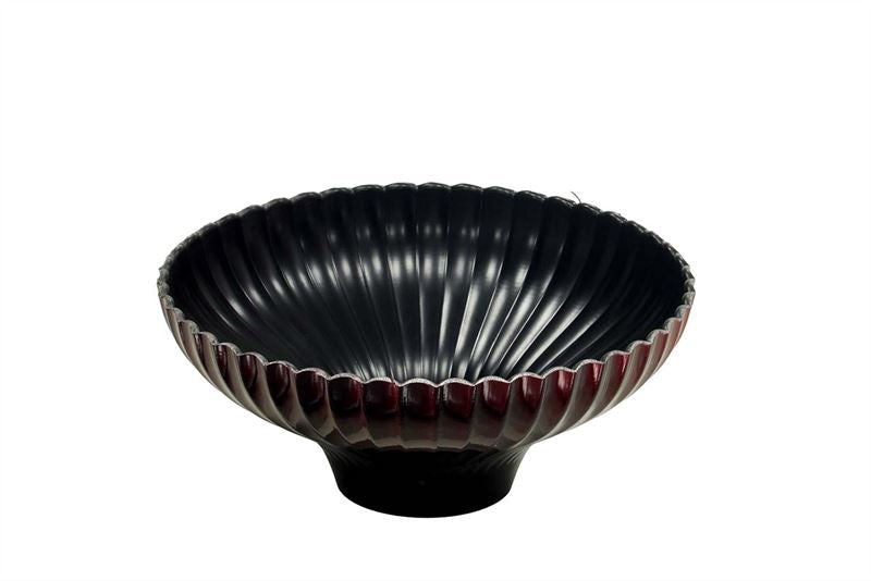 Pot Laar plastic ribbel D.17/H.7cm
