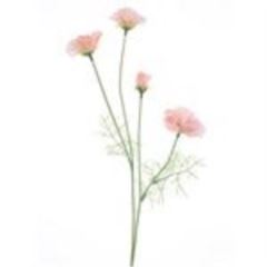 Poppy spray pink 59cm 