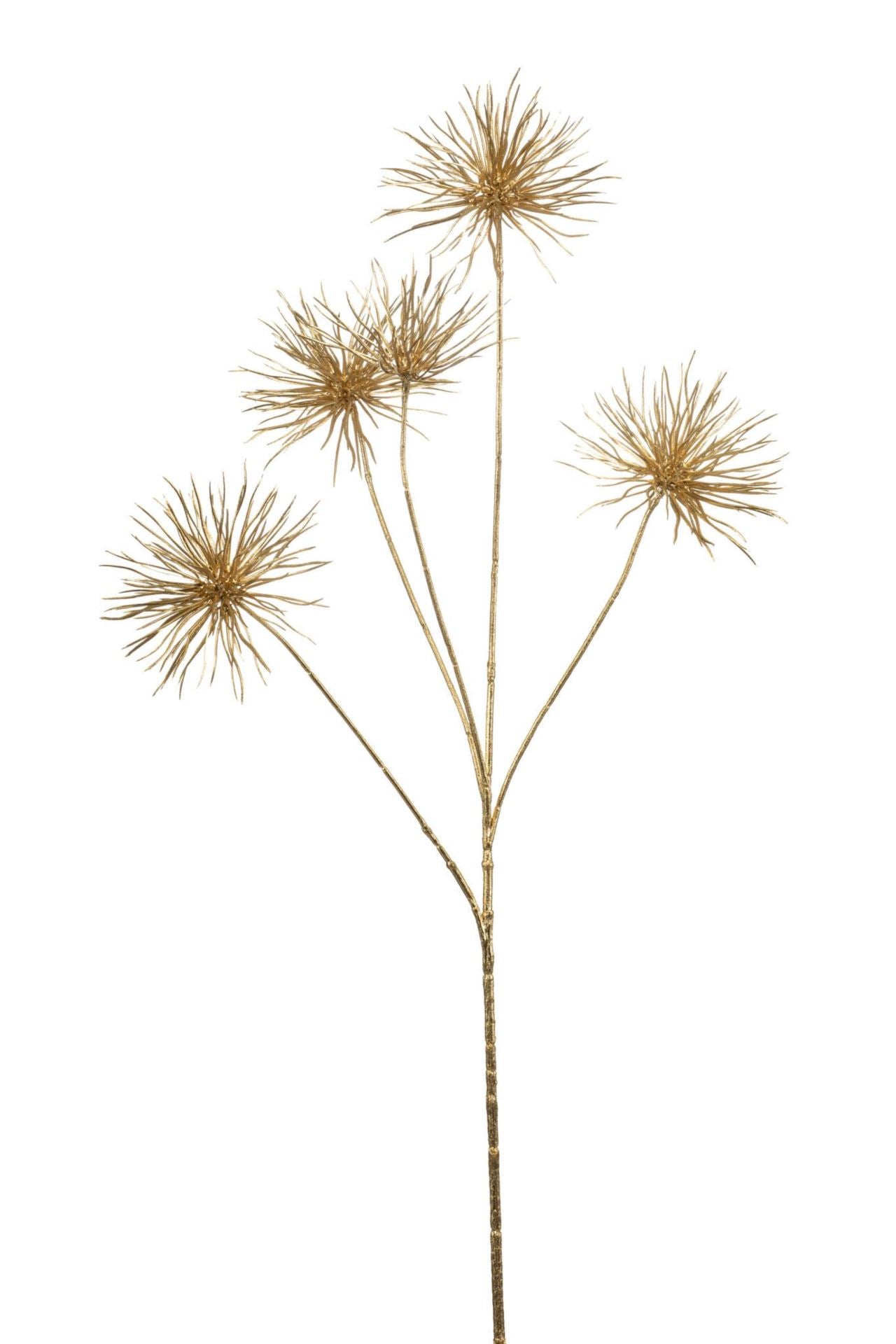 Anemone seed spray gold 97cm
