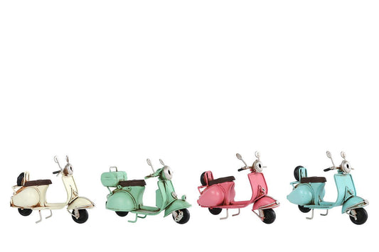 Scooter kleur a4 metaal 11,5x5x8cm