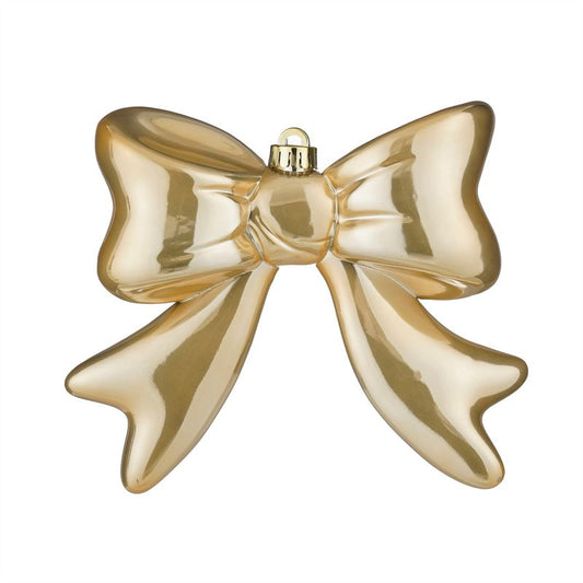 Ornament strik goud l20xb6xh20cm