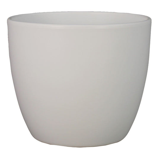 Pot Boule d8.5 h6.5cm wit