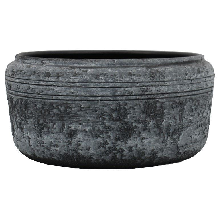 Schaal Milou d34 h15cm zwart