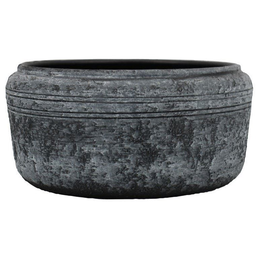Schaal Milou d34 h15cm zwart