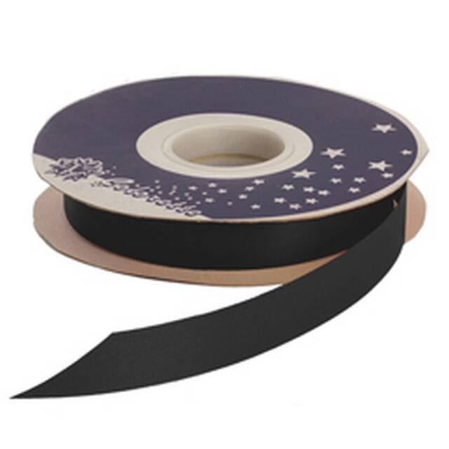 Poly seta lint 19mm x100y noir 23 1