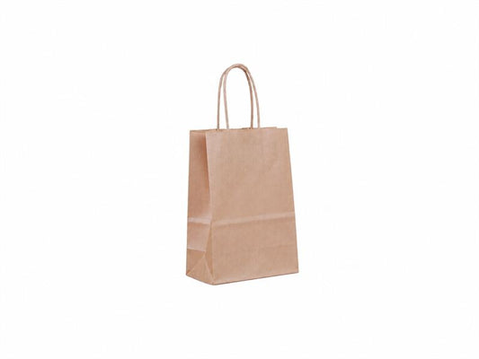 pap tas 14x8x21cm bruin  gehv 50/za