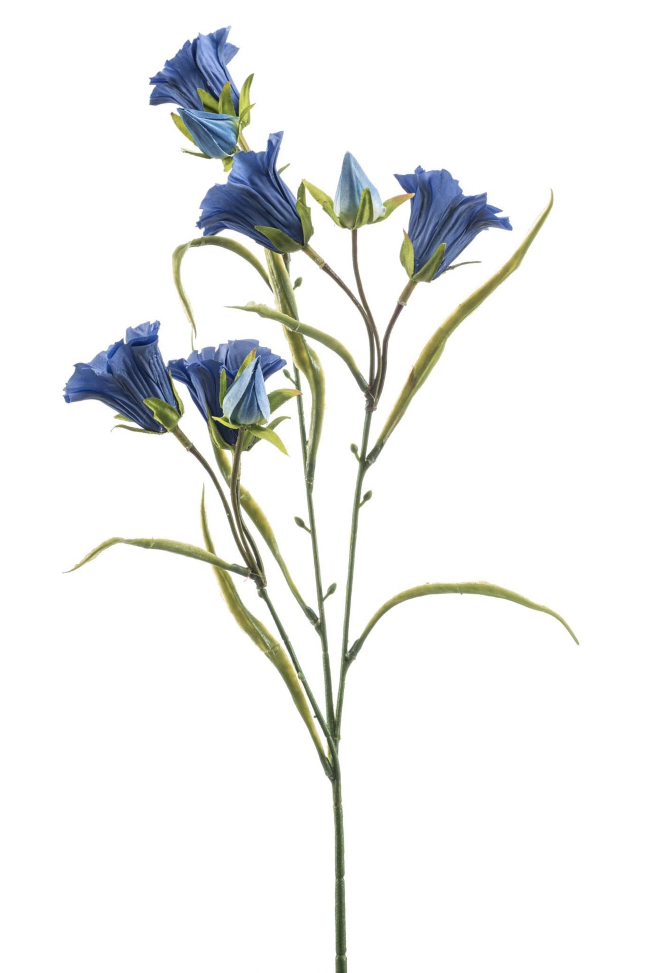 Campanula spray x3 blue 65cm 