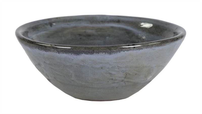 Bowl Grace D.27/H.11cm antiek grijs