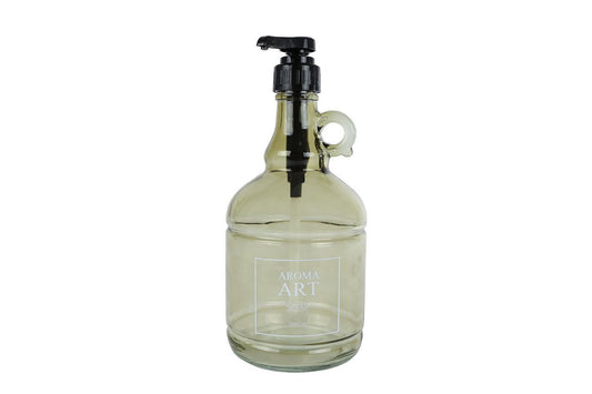 Zeeppomp 1500ml gr. glas 12x12x24cm