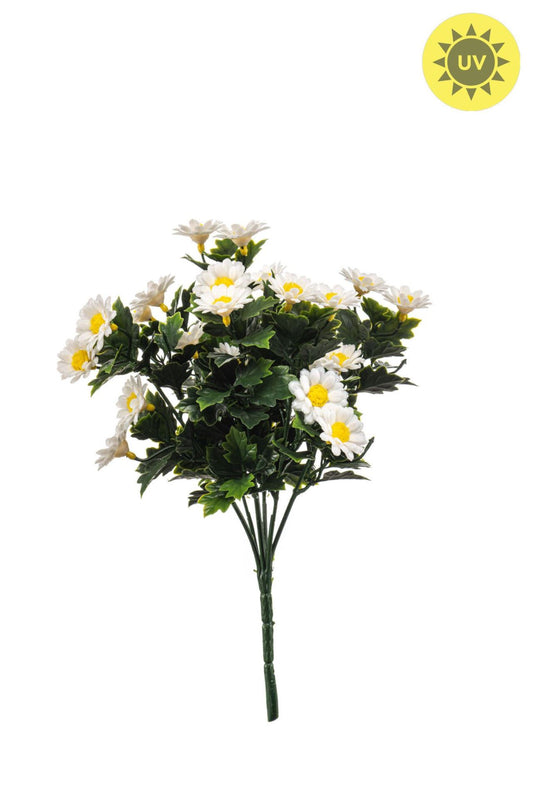 Daisy bush UV white 28cm