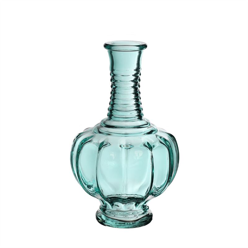 Trevi bottle D.9 h.15 cm blauw