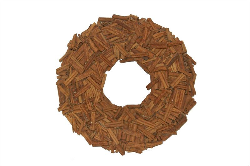 Krans kaneel 30 cm naturel