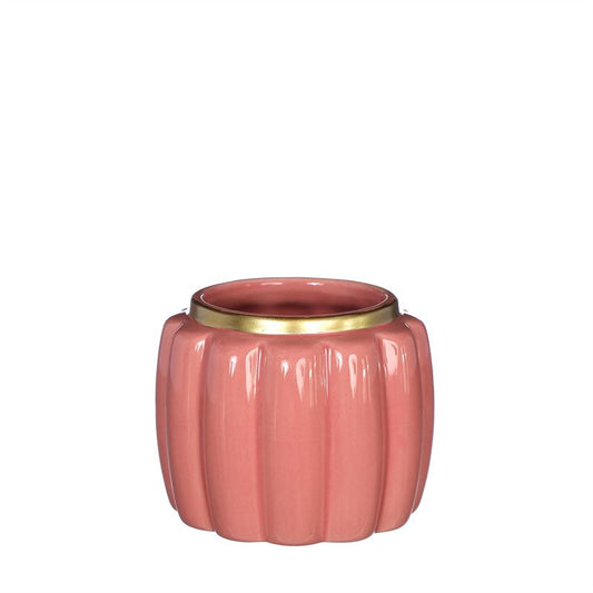 Pouff pot D.9,5 h.7,6 cm terra pink