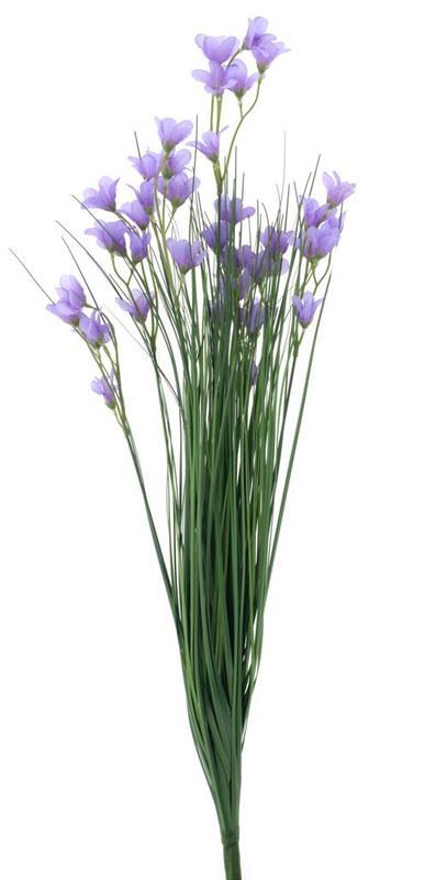 Campanula bush grass purple 71cm