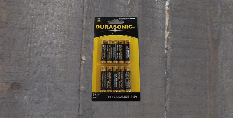 Batterij AA alkaline 10st/blister