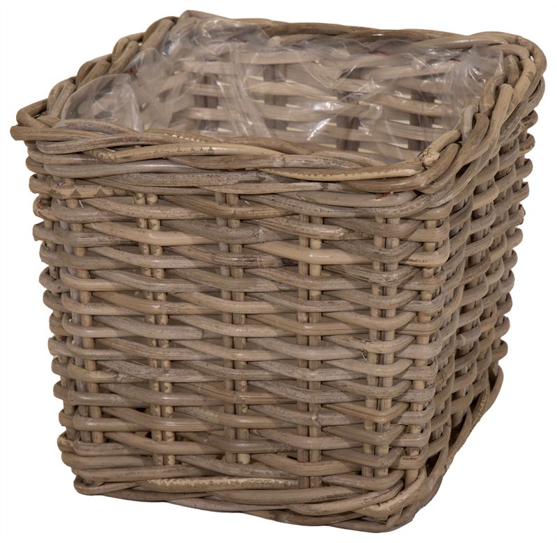 Mand vierkant Evi -SP- D.24/H.19cm