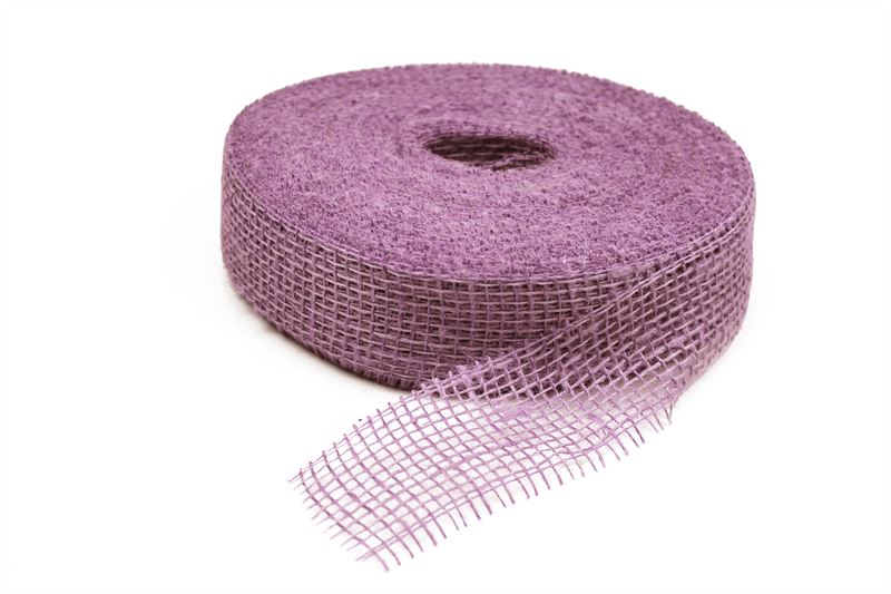 Jute 5cmx40mtr lila (5310)