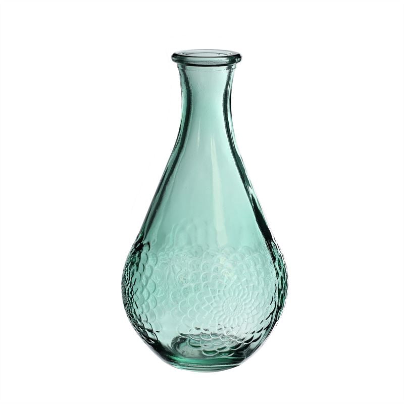 Vase Dahlia D9 H16 cm smaragd