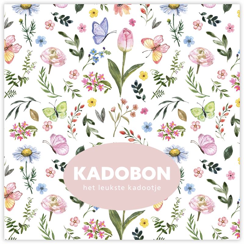 Kadobon 'Any Time'  het leukste kad