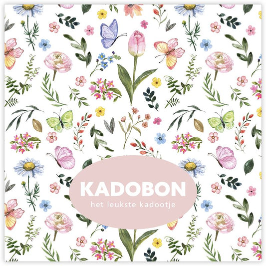 Kadobon 'Any Time'  het leukste kad
