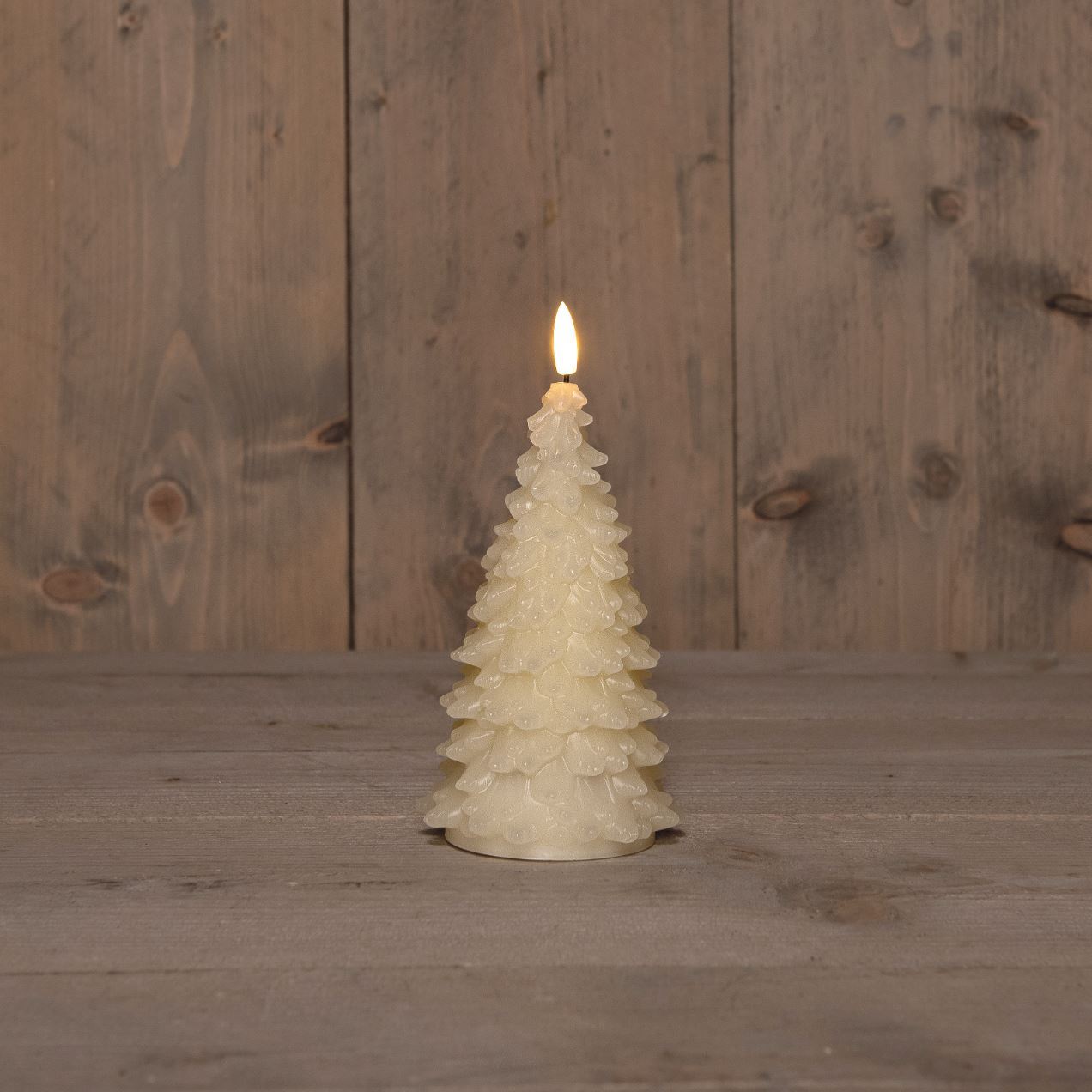 KAARS KERSTB 3D VLAM BO T 20X9.5CM