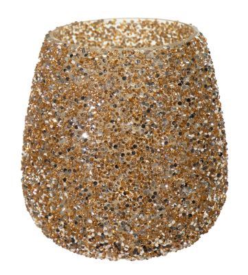 Strass Cauldron Amber D12H12.5