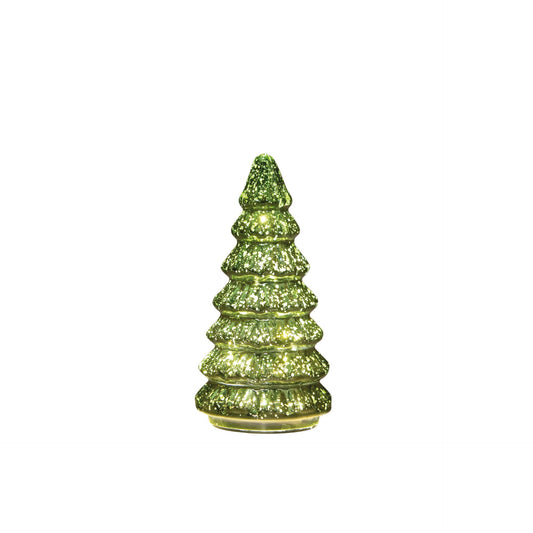 KERSTBOOM BAT T 18,5CM MET GROEN